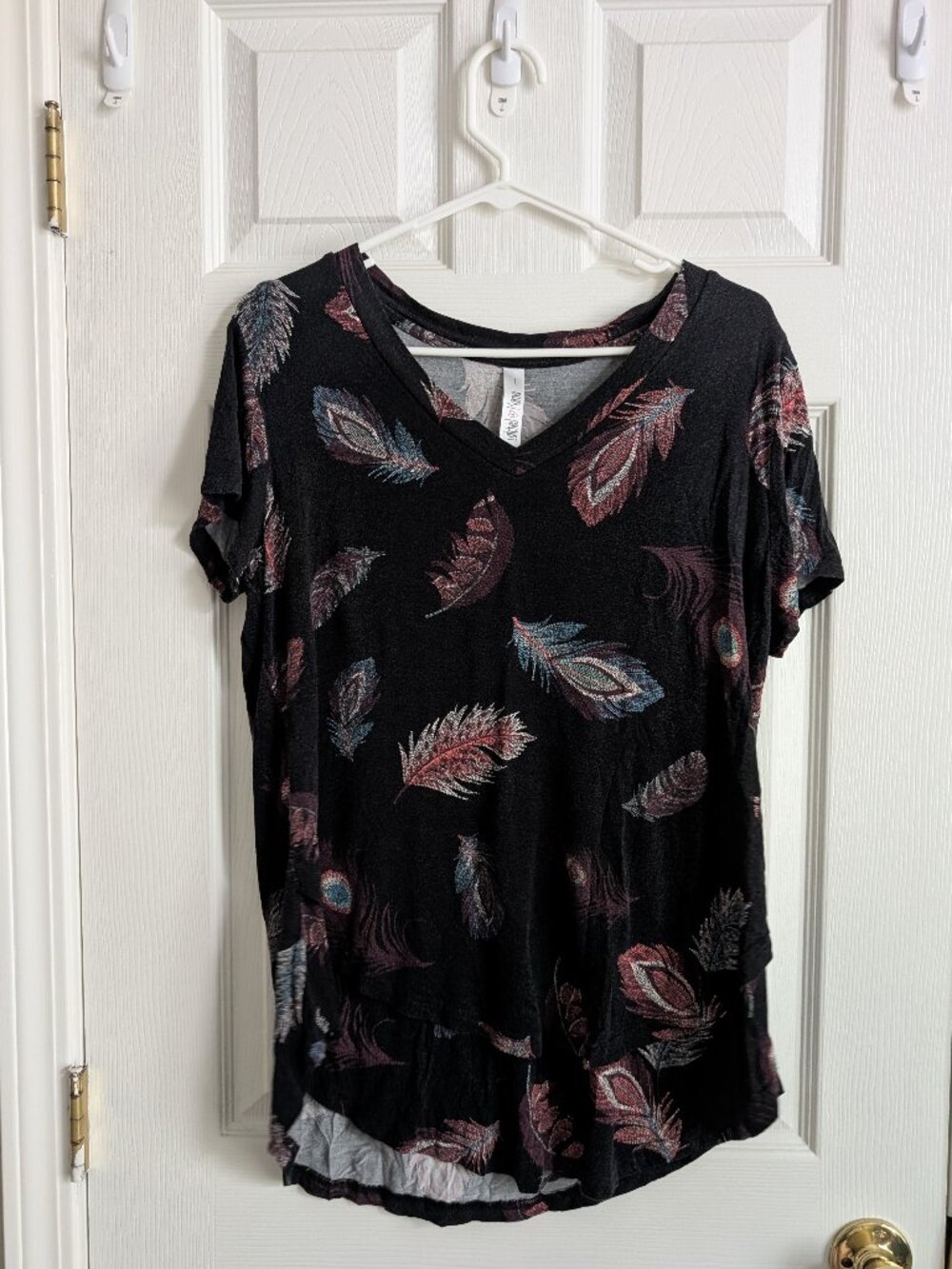 Latched Mama - Feather Pattern Shirt